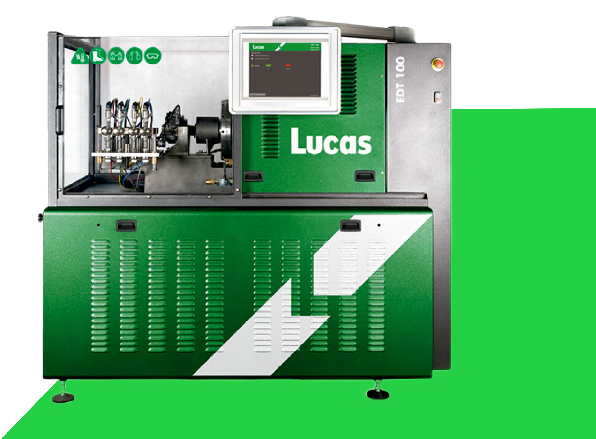 Banco de pruebas Lucas para inyectores diésel